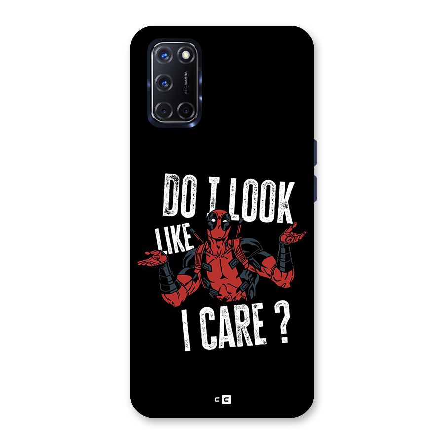 Do I Care Back Case for Oppo A52