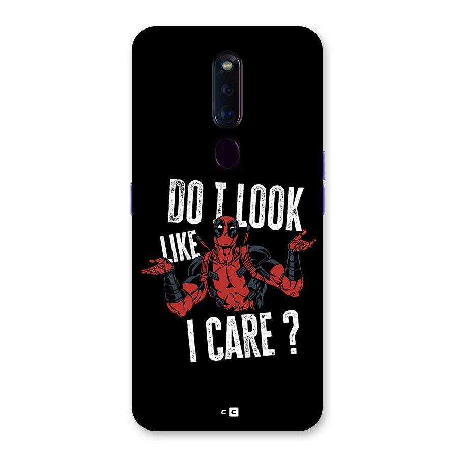 Do I Care Back Case for Oppo F11 Pro