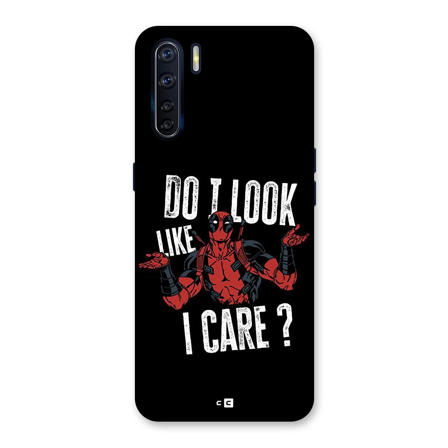 Do I Care Back Case for Oppo F15