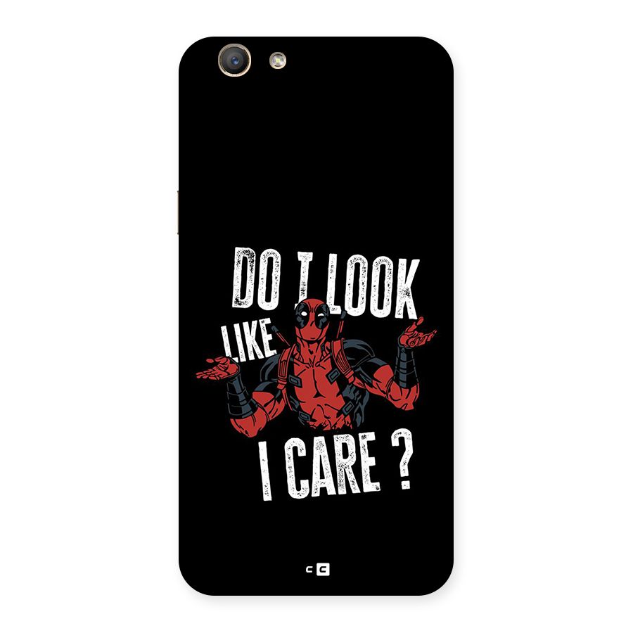 Do I Care Back Case for Oppo F1s