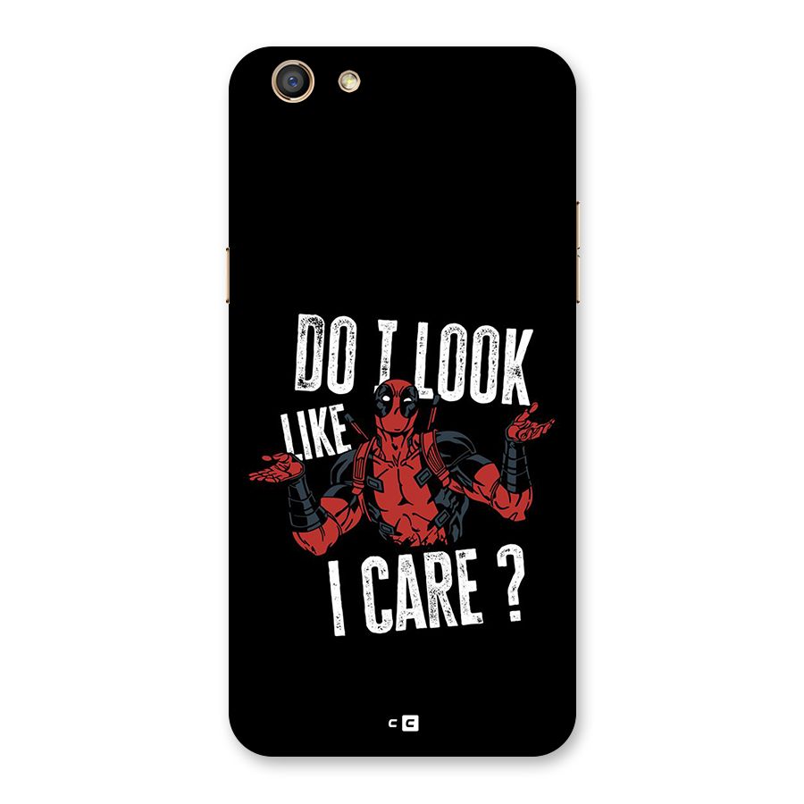 Do I Care Back Case for Oppo F3