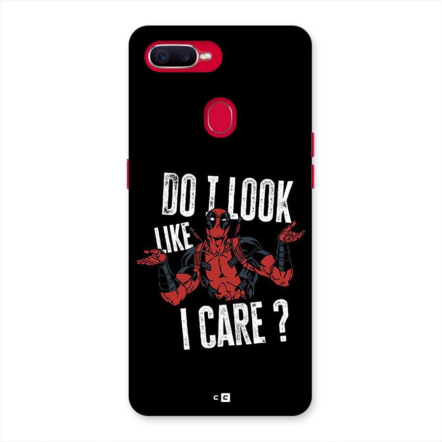 Do I Care Back Case for Oppo F9 Pro