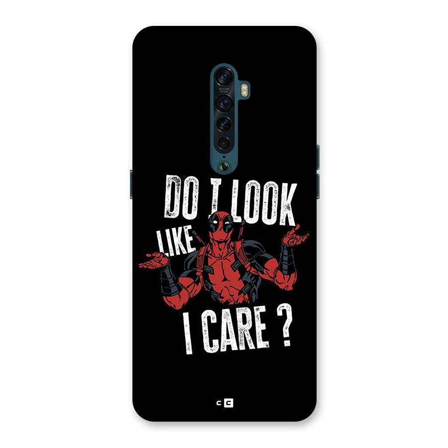Do I Care Back Case for Oppo Reno2