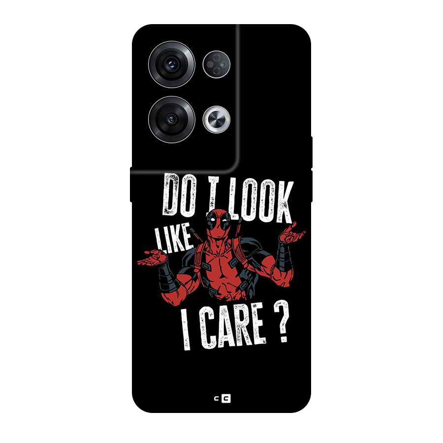 Do I Care Back Case for Oppo Reno8 Pro 5G