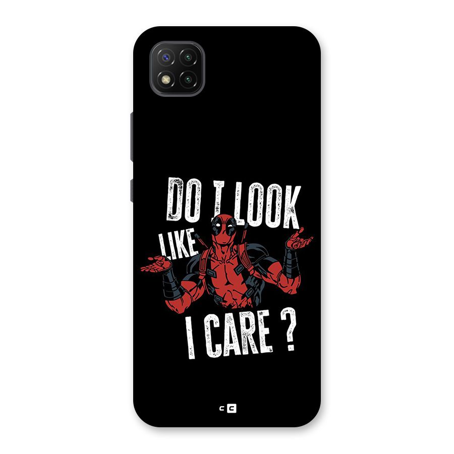 Do I Care Back Case for Poco C3