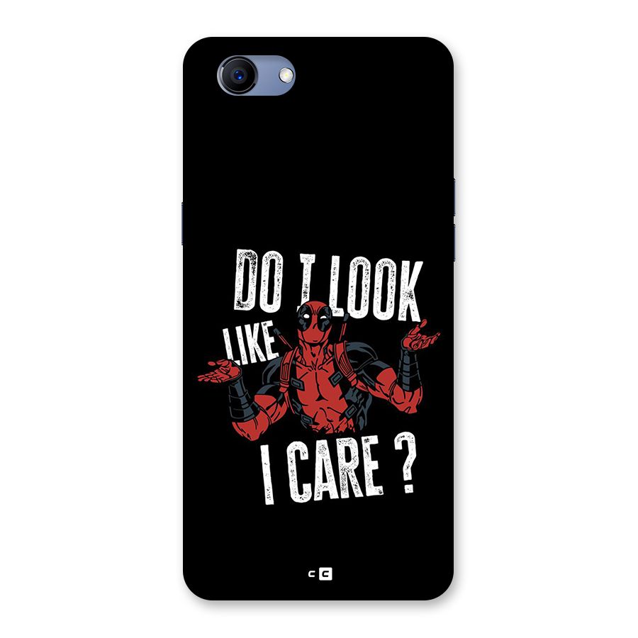 Do I Care Back Case for Realme 1