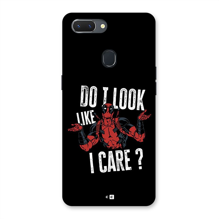 Do I Care Back Case for Realme 2