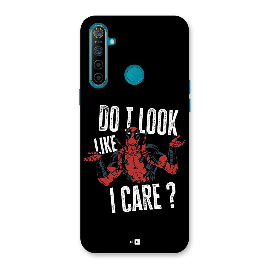 Do I Care Back Case for Realme 5i
