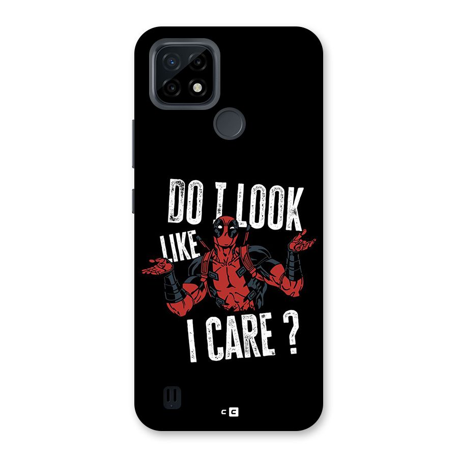 Do I Care Back Case for Realme C21