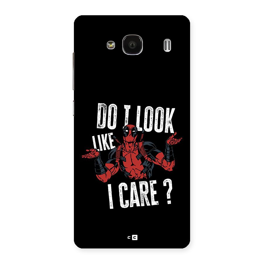 Do I Care Back Case for Redmi 2 Prime