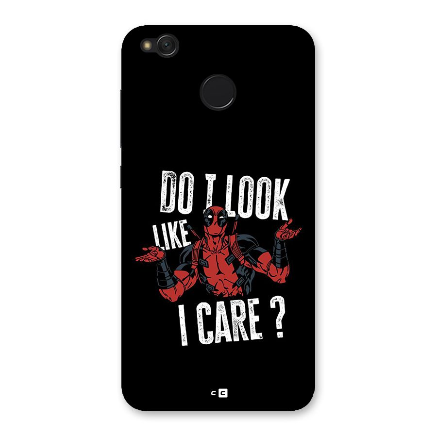 Do I Care Back Case for Redmi 4