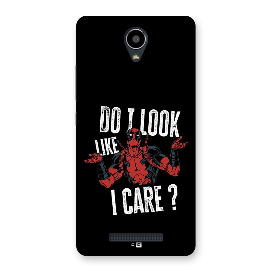 Do I Care Back Case for Redmi Note 2