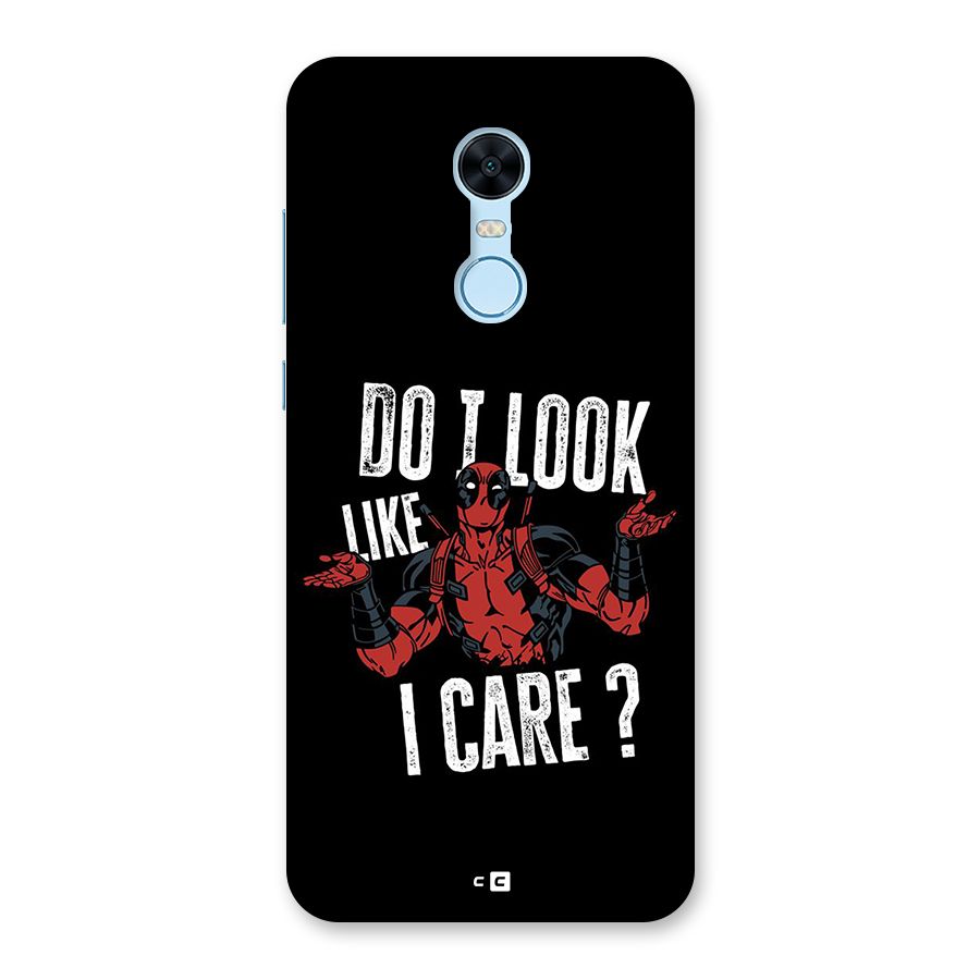 Do I Care Back Case for Redmi Note 5
