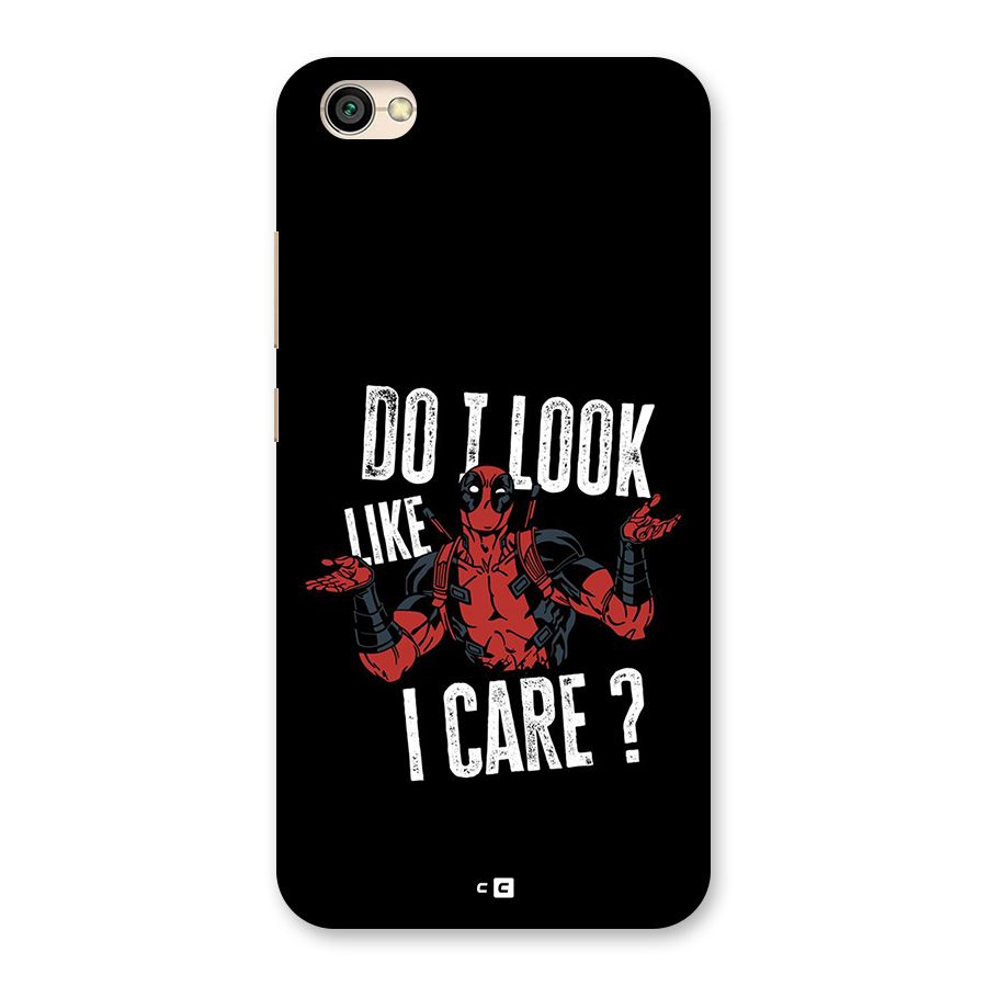 Do I Care Back Case for Redmi Y1 Lite