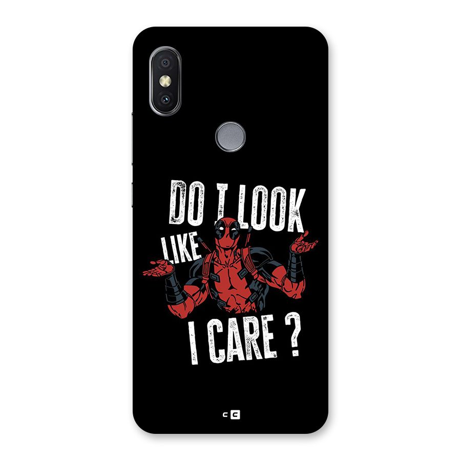 Do I Care Back Case for Redmi Y2