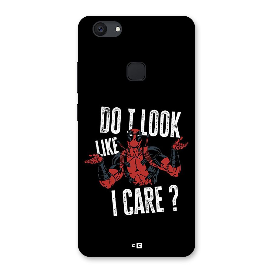 Do I Care Back Case for Vivo V7 Plus
