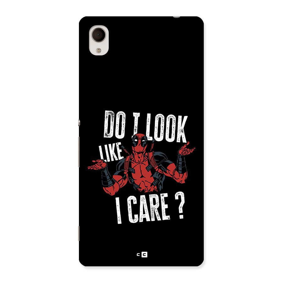 Do I Care Back Case for Xperia M4 Aqua