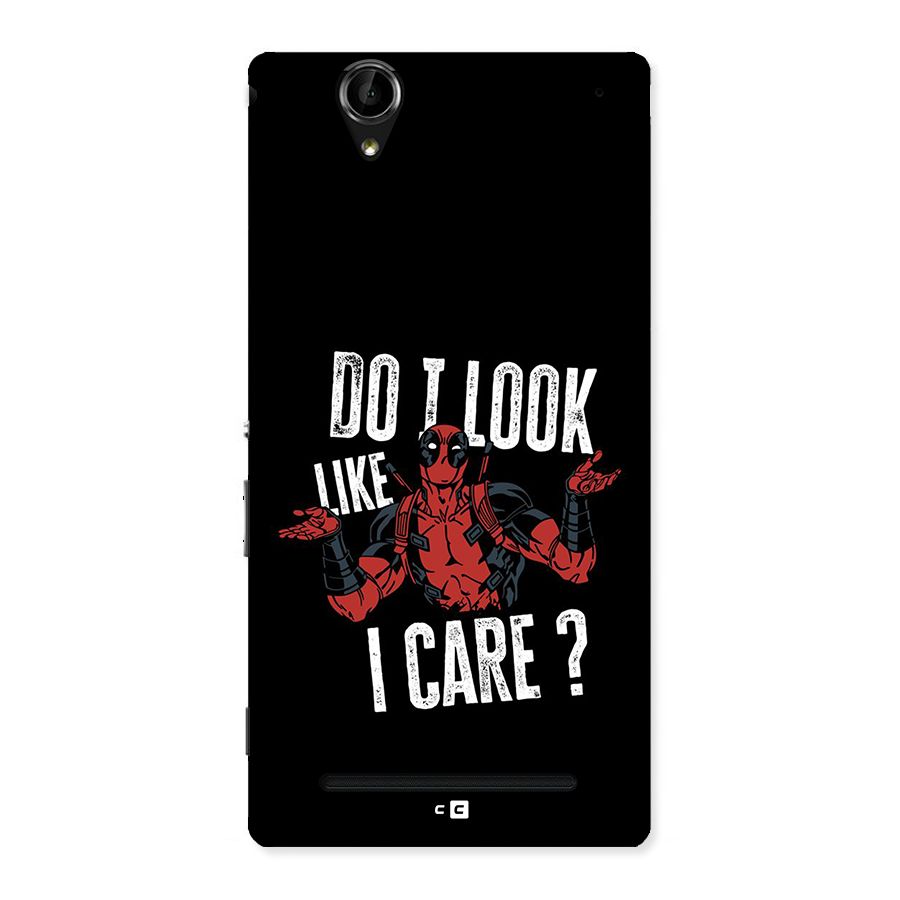 Do I Care Back Case for Xperia T2