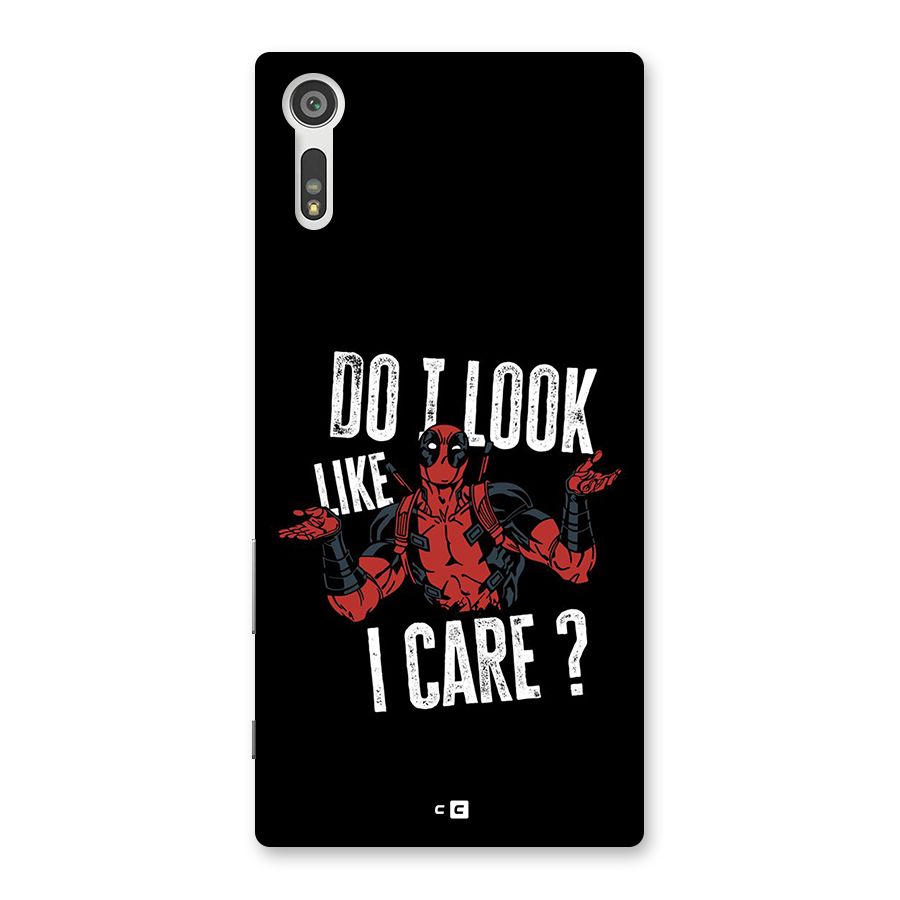 Do I Care Back Case for Xperia XZ