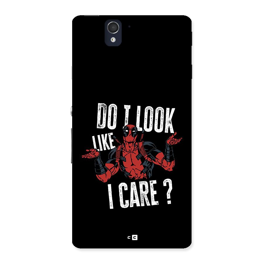 Do I Care Back Case for Xperia Z