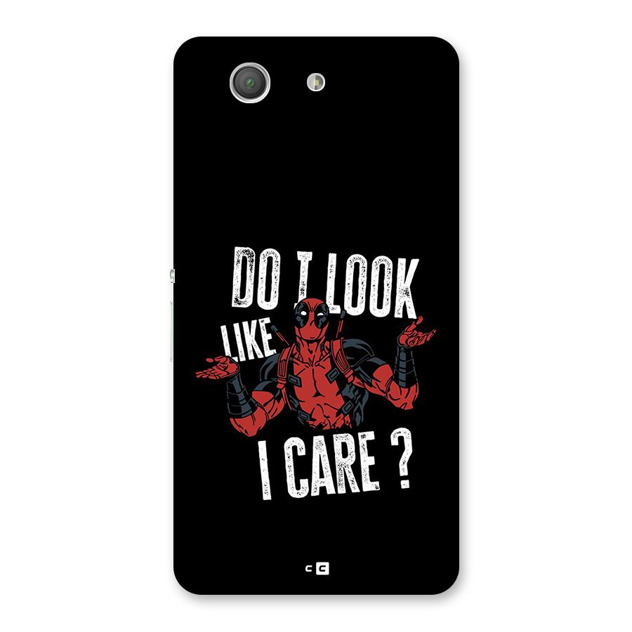 Do I Care Back Case for Xperia Z3 Compact
