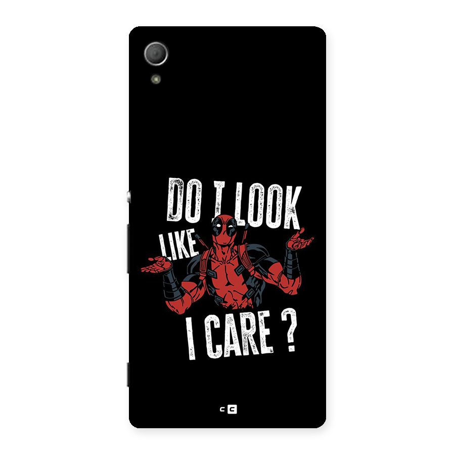 Do I Care Back Case for Xperia Z4