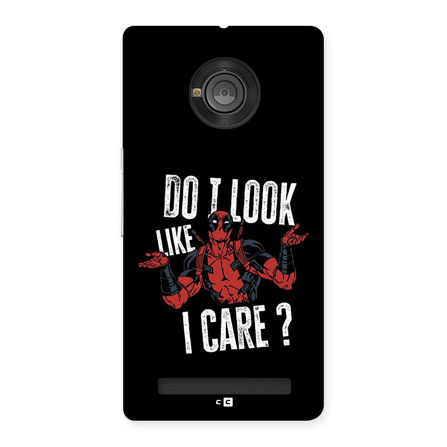 Do I Care Back Case for Yuphoria
