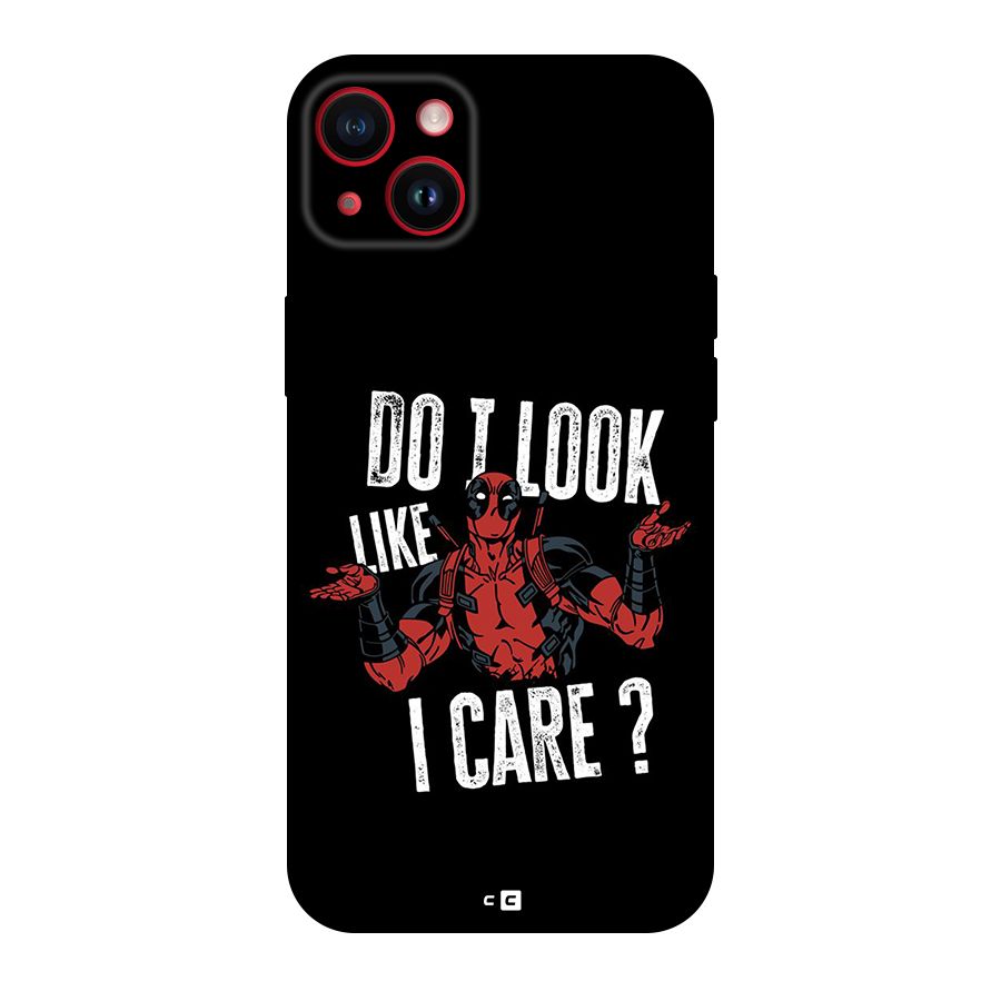 Do I Care Back Case for iPhone 14 Plus