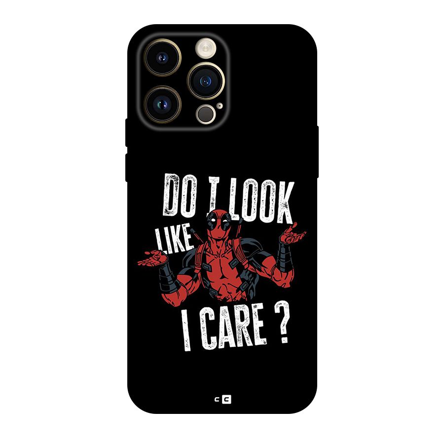 Do I Care Back Case for iPhone 14 Pro Max