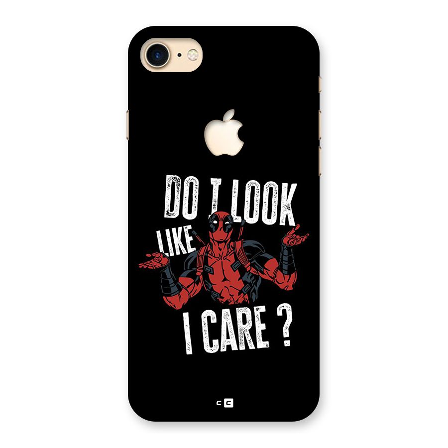 Do I Care Back Case for iPhone 7 Apple Cut