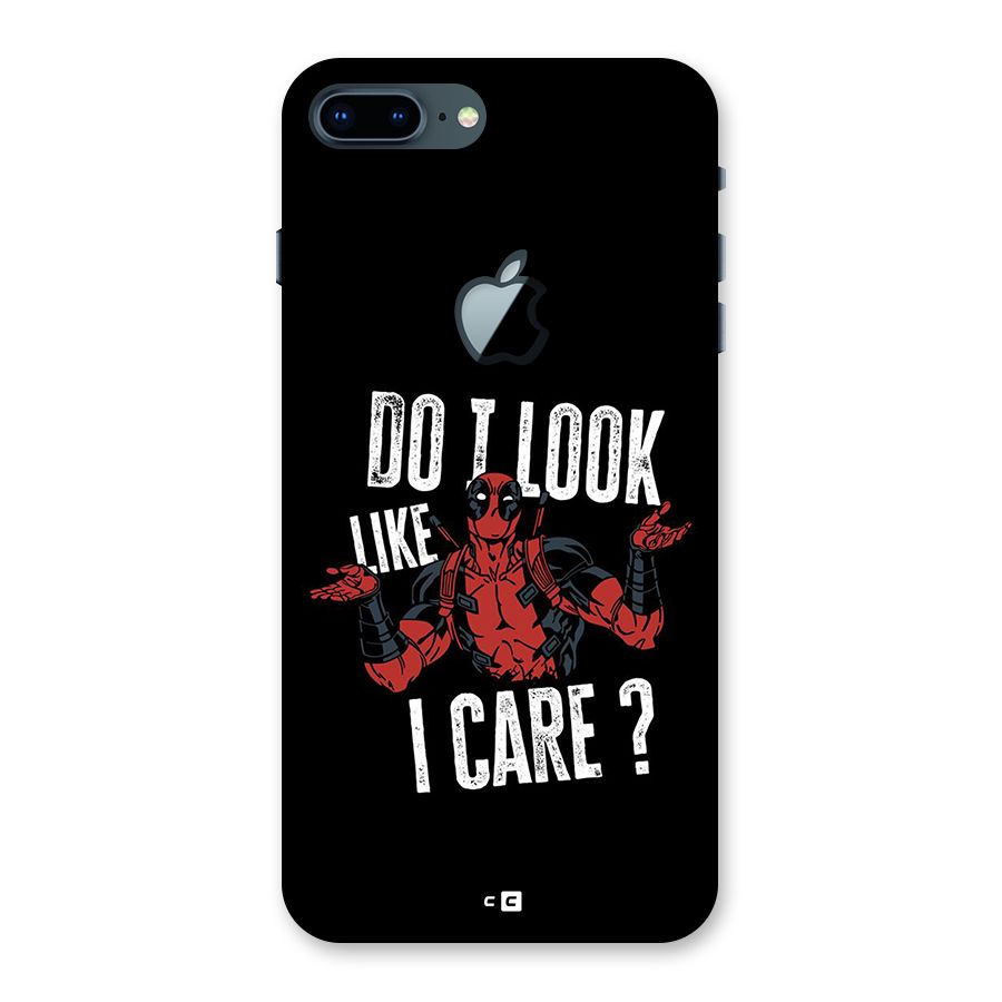 Do I Care Back Case for iPhone 7 Plus Apple Cut