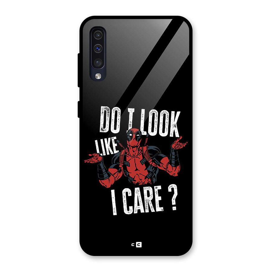 Do I Care Glass Back Case for Galaxy A50s