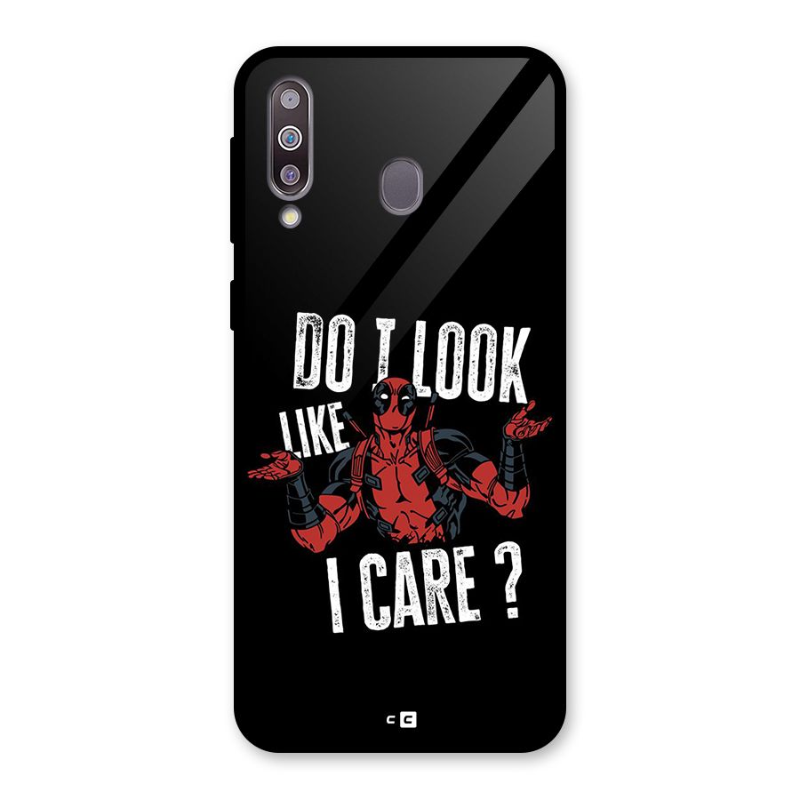 Do I Care Glass Back Case for Galaxy M30