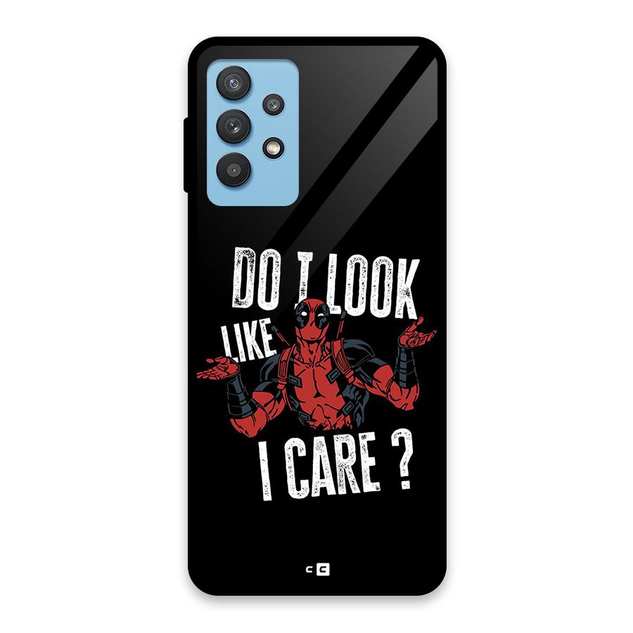 Do I Care Glass Back Case for Galaxy M32 5G