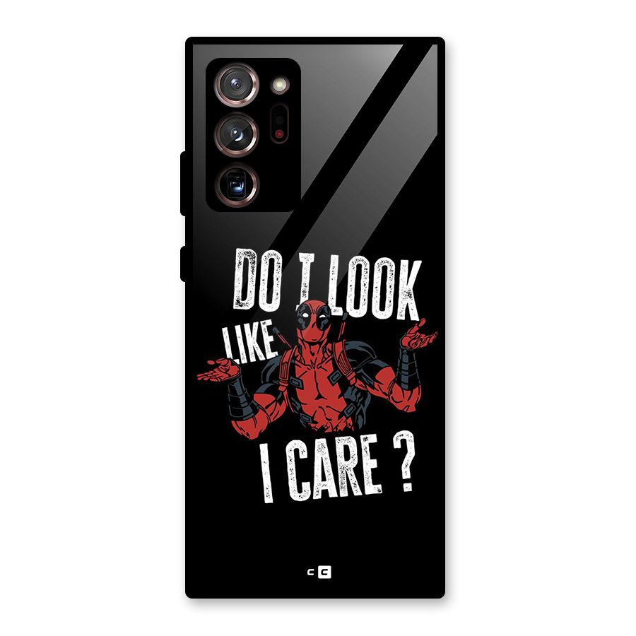 Do I Care Glass Back Case for Galaxy Note 20 Ultra 5G