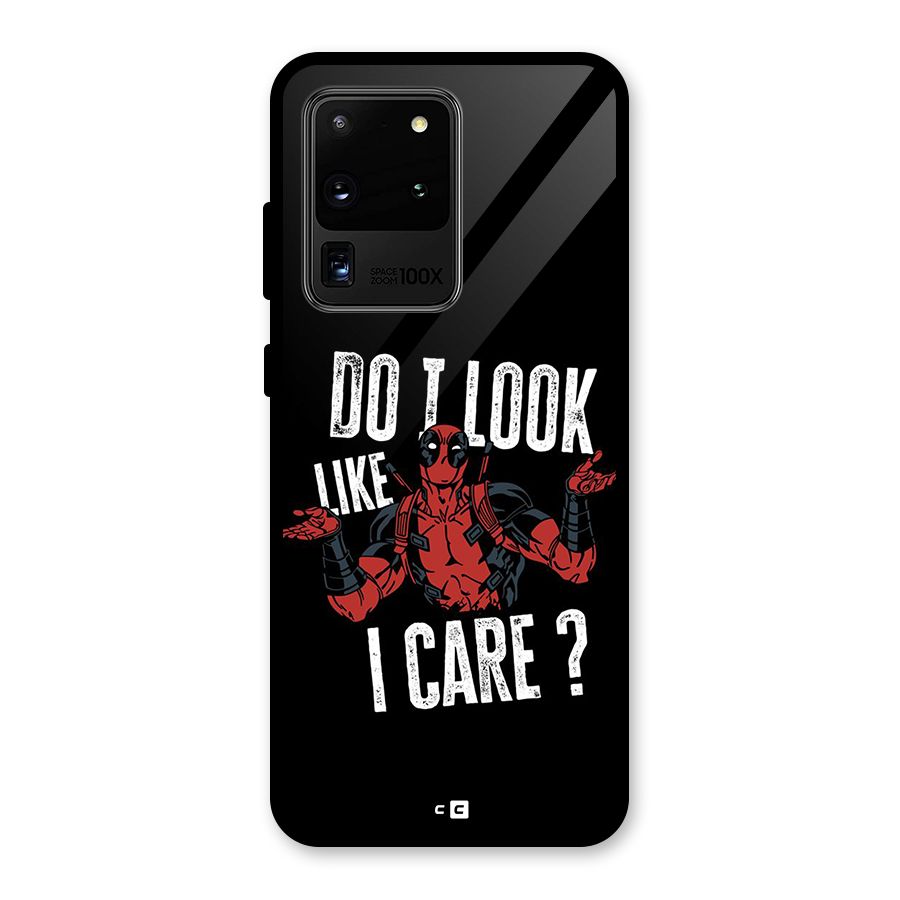 Do I Care Glass Back Case for Galaxy S20 Ultra