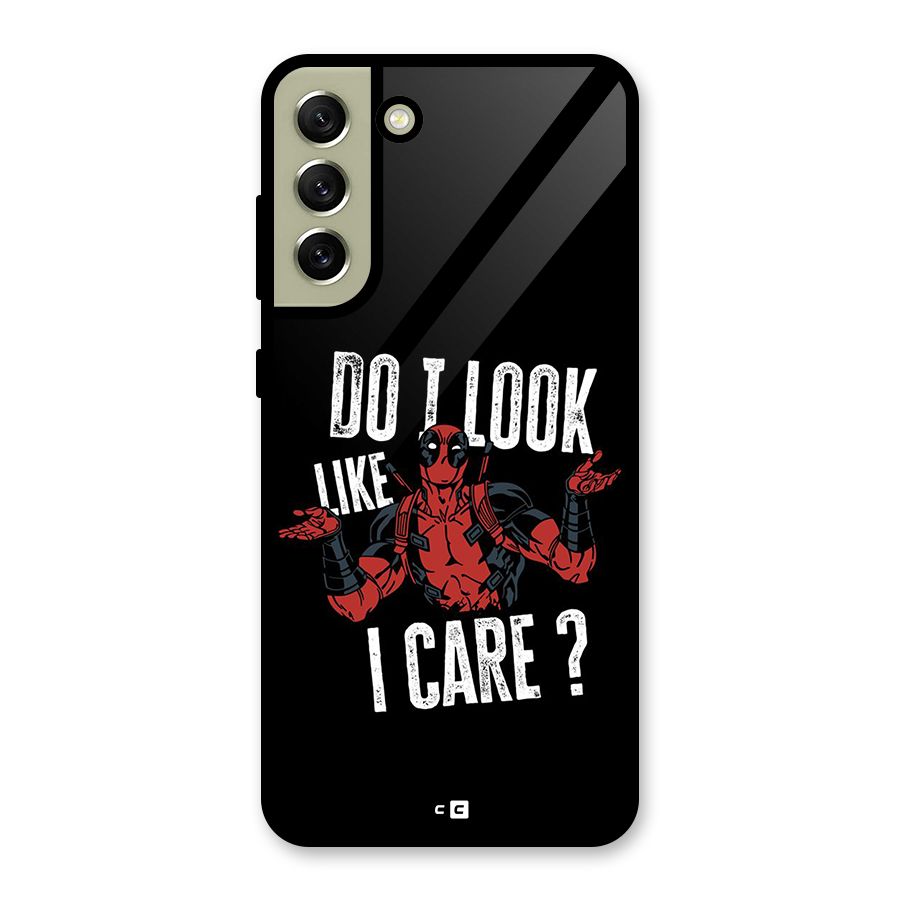 Do I Care Glass Back Case for Galaxy S21 FE 5G