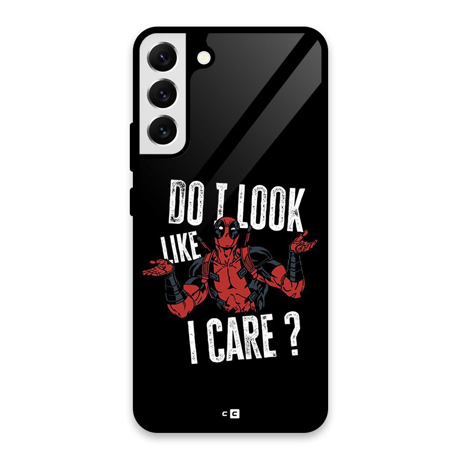 Do I Care Glass Back Case for Galaxy S22 Plus 5G