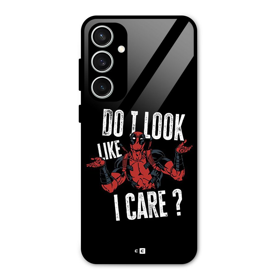 Do I Care Glass Back Case for Galaxy S23 FE