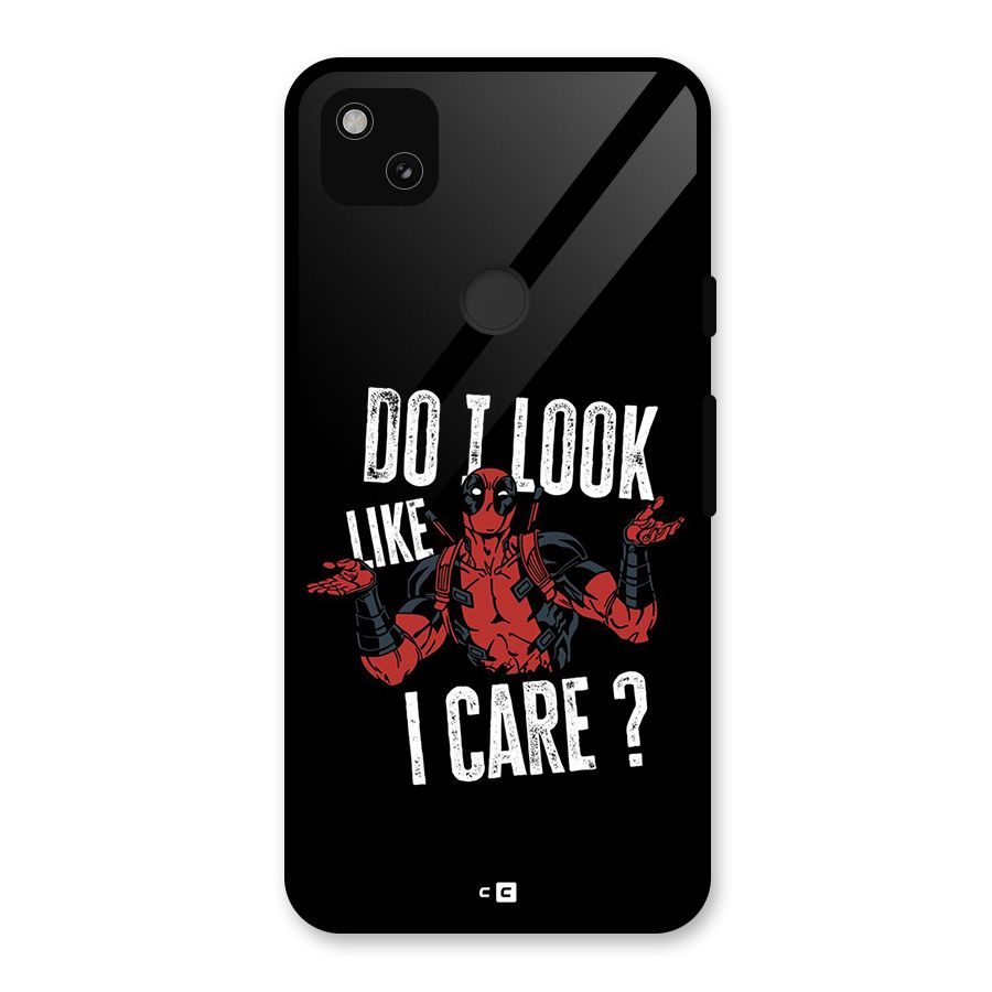 Do I Care Glass Back Case for Google Pixel 4a