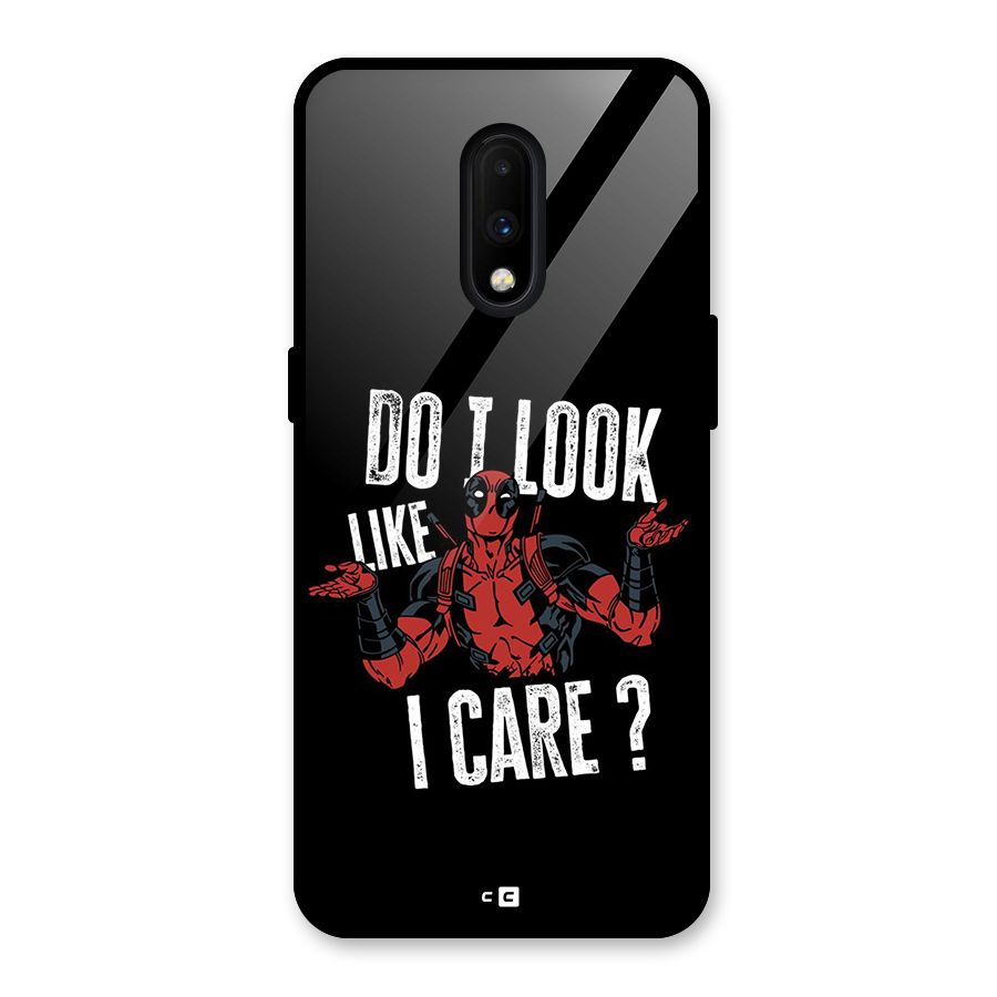 Do I Care Glass Back Case for OnePlus 7