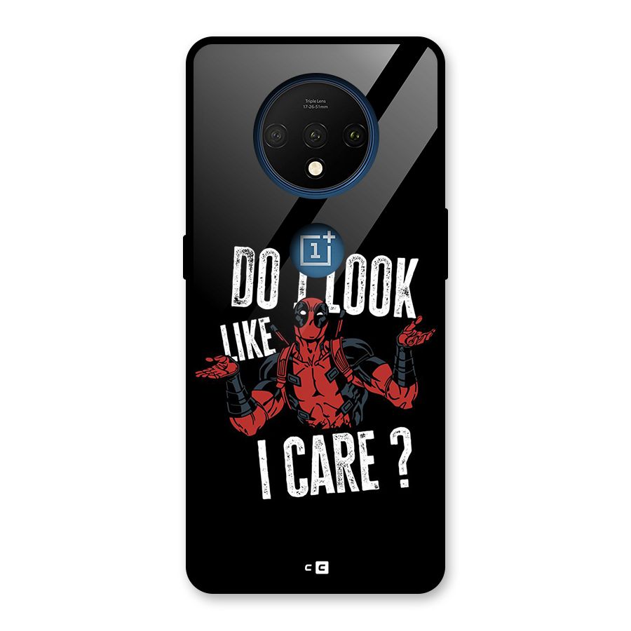 Do I Care Glass Back Case for OnePlus 7T