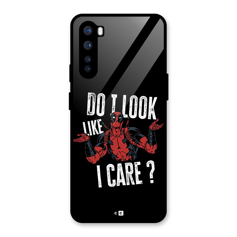 Do I Care Glass Back Case for OnePlus Nord