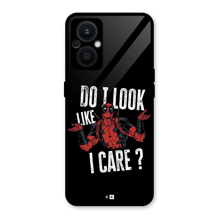 Do I Care Glass Back Case for Oppo F21s Pro 5G