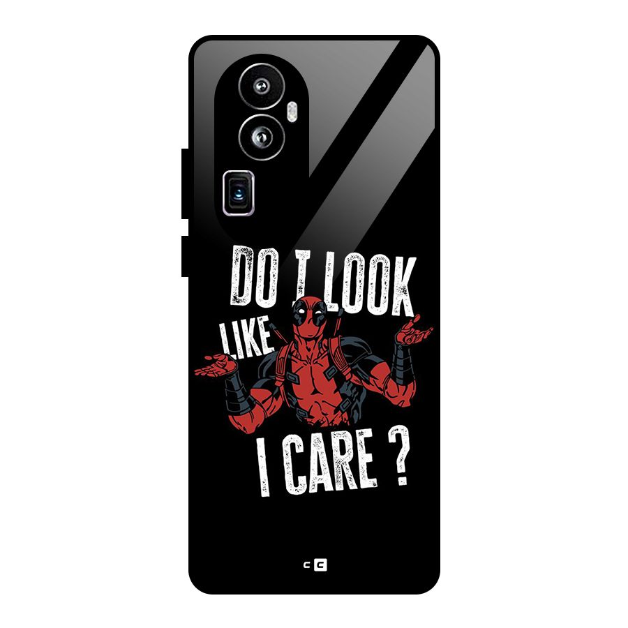 Do I Care Glass Back Case for Oppo Reno10 Pro Plus