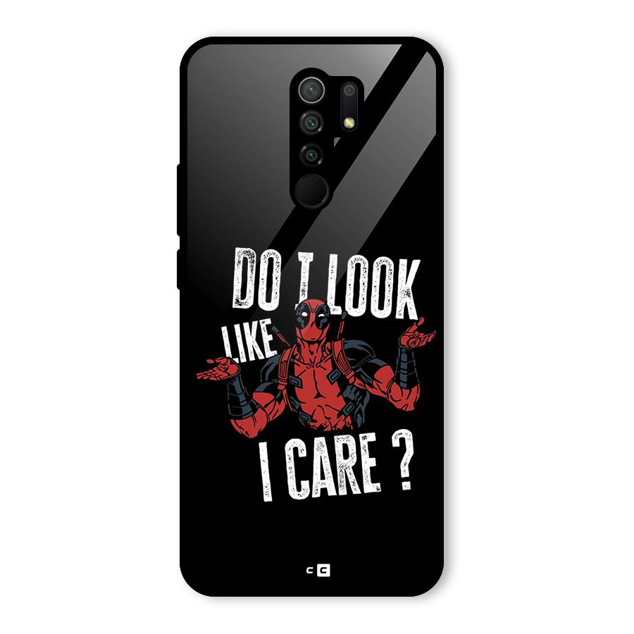 Do I Care Glass Back Case for Poco M2
