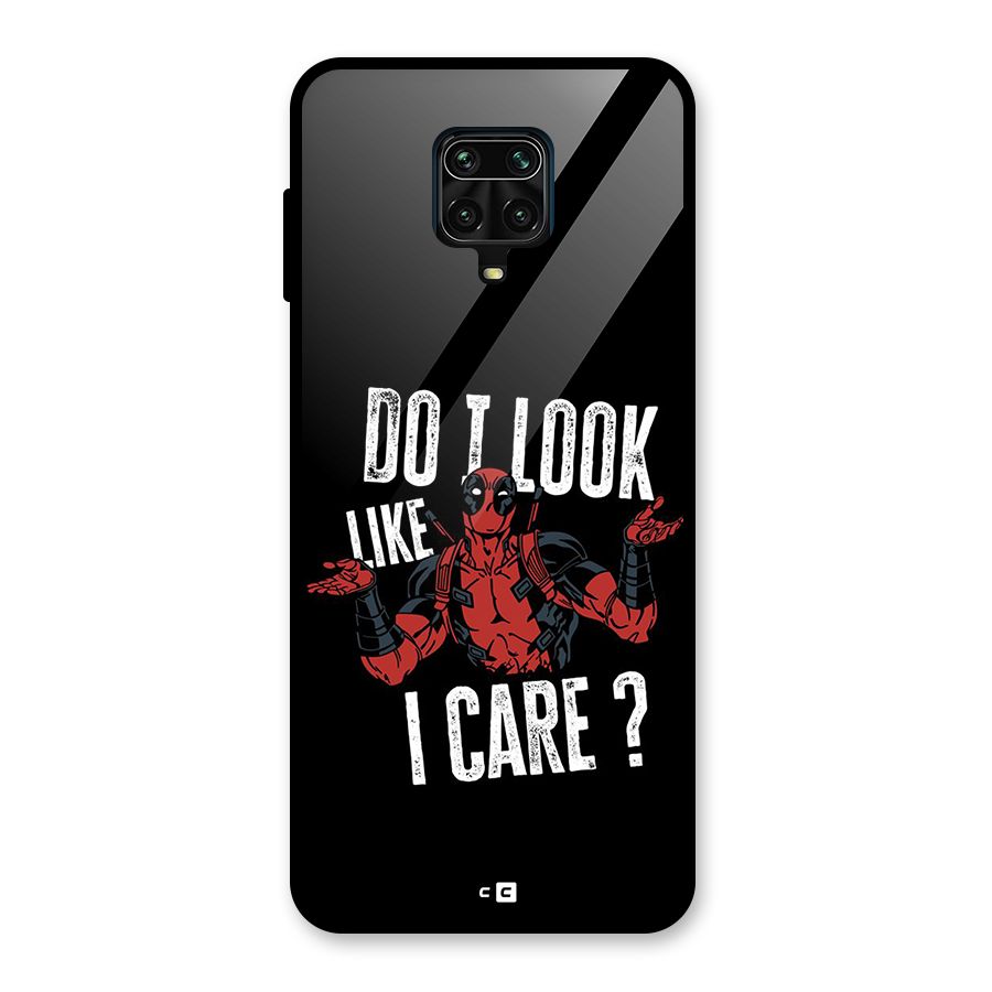 Do I Care Glass Back Case for Poco M2 Pro