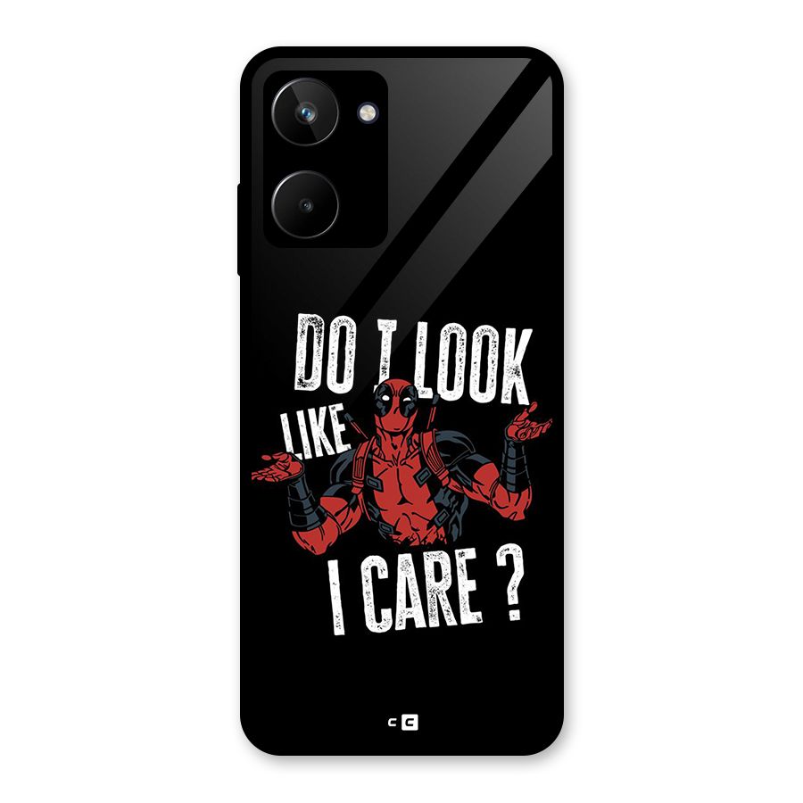 Do I Care Glass Back Case for Realme 10
