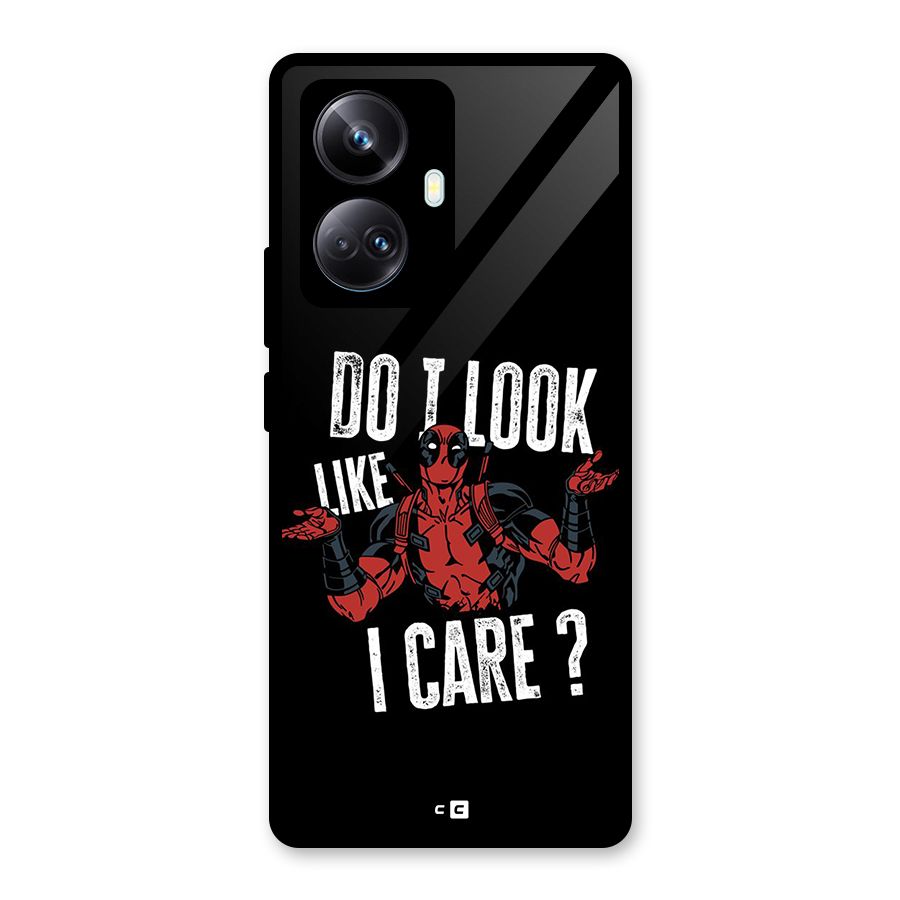 Do I Care Glass Back Case for Realme 10 Pro Plus