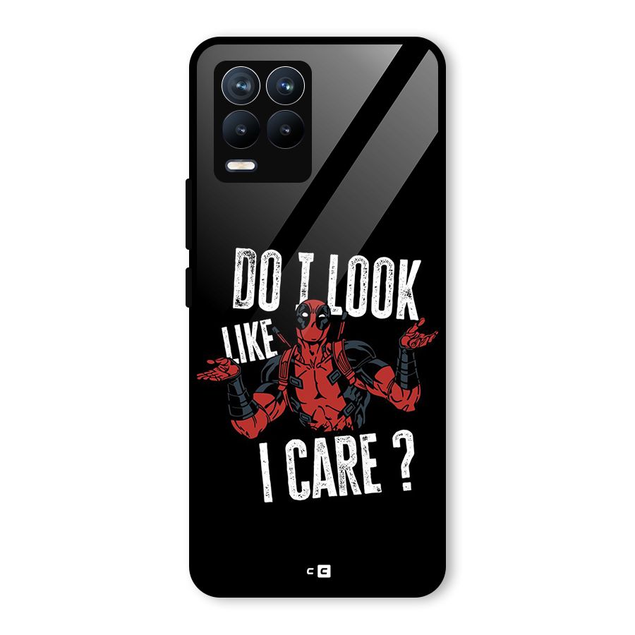 Do I Care Glass Back Case for Realme 8